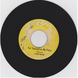 Delroy Wilson Put Yourself In My Place Vinyl 7" USED
