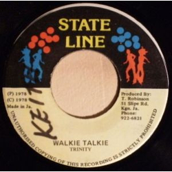 Trinity (4) Walkie Talkie / Areline You A Dream Vinyl 7" USED