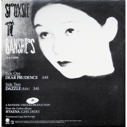 Siouxsie & The Banshees Dear Prudence / Dazzle (Edit) Vinyl 12" USED
