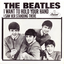 The Beatles I Want To Hold Your Hand Vinyl 7" USED