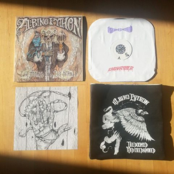 Albino Python The Doomed And The Damned Vinyl LP USED