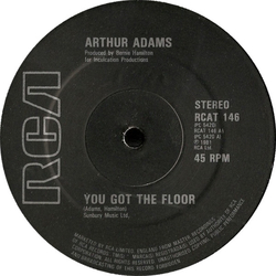 Arthur Adams You Got The Floor Vinyl 12" USED