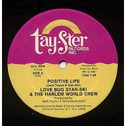 Lovebug Starski / Harlem World Crew Positive Life Vinyl 12" USED
