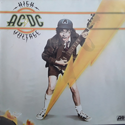 AC/DC High Voltage Vinyl LP USED