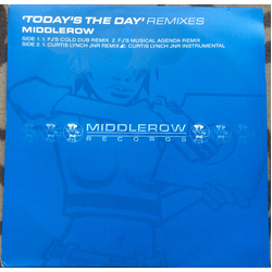 Middlerow Today's The Day (Remixes) Vinyl 12" USED
