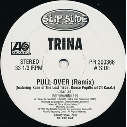 Trina / Kase / Duece Poppi Pull Over (Remix) Vinyl 12" USED