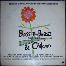 Barry De Vorzon / Perry Botkin Jr. Bless The Beasts & Children (Original Motion Picture Soundtrack Recording) Vinyl LP USED