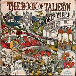Deep Purple The Book Of Taliesyn Vinyl LP USED