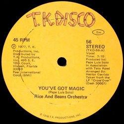 Rice And Beans Orchestra You've Got Magic / Coconut Groove Vinyl 12" USED