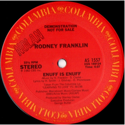 Rodney Franklin Enuff Is Enuff Vinyl 12" USED