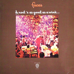 Faces (3) A Nod Is As Good As A Wink...To A Blind Horse Vinyl LP USED