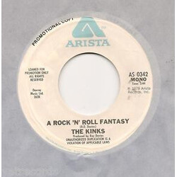 The Kinks A Rock 'N' Roll Fantasy Vinyl 7" USED