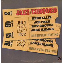 Joe Pass / Ray Brown / Jake Hanna / Herb Ellis Jazz/Concord Vinyl LP USED
