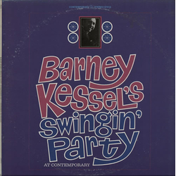 Barney Kessel Barney Kessel's Swingin' Party At Contemporary Vinyl LP USED