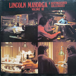 Lincoln Mayorga Lincoln Mayorga & Distinguished Colleagues - Volume III Vinyl LP USED
