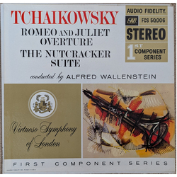Pyotr Ilyich Tchaikovsky / Alfred Wallenstein / Virtuoso Symphony Of London Romeo And Juliet Overture / The Nutcracker Suite Vinyl LP USED