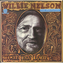 Willie Nelson Tougher Than Leather Vinyl LP USED