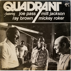 Quadrant (6) / Joe Pass / Milt Jackson / Ray Brown / Mickey Roker Quadrant Vinyl LP USED