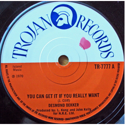 Desmond Dekker You Can Get It If You Really Want Vinyl 7" USED