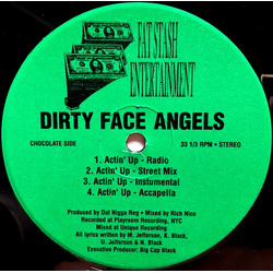 Dirty Face Angels Actin' Up / MOElogical Vinyl 12" USED