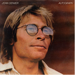 John Denver Autograph Vinyl LP USED