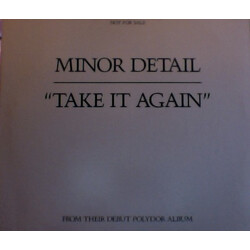 Minor Detail Take It Again Vinyl 12" USED
