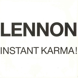 John Lennon Instant Karma! Vinyl 7" USED