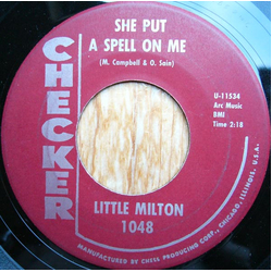 Little Milton She Put A Spell On Me / Never Too Old Vinyl 7" USED