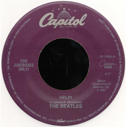 The Beatles Help! Vinyl 7" USED