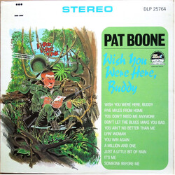 Pat Boone Wish You Were Here Buddy Vinyl LP USED