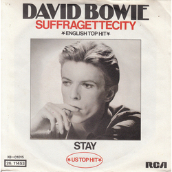 David Bowie Suffragettecity / Stay Vinyl 7" USED