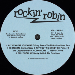 Various Rockin' Robin Vinyl LP USED