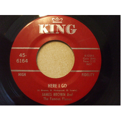 James Brown & The Famous Flames Here I Go Vinyl 7" USED
