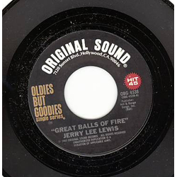 Jerry Lee Lewis Great Balls Of Fire / Breathless Vinyl 7" USED