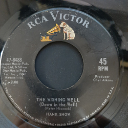 Hank Snow The Wishing Well / Human Vinyl 7" USED