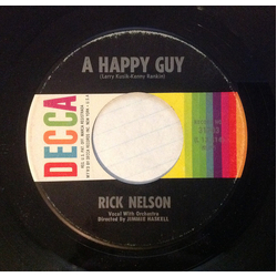 Ricky Nelson (2) A Happy Guy / Don't Breathe A Word Vinyl 7" USED