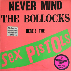 Sex Pistols Never Mind The Bollocks Here's The Sex Pistols Vinyl LP USED