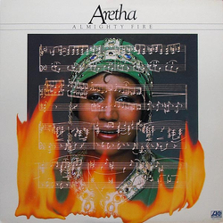 Aretha Franklin Almighty Fire Vinyl LP USED