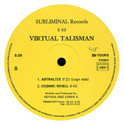 Virtual Talisman Astraltek Vinyl 12" USED