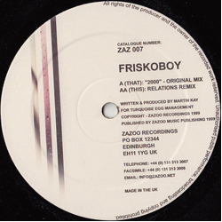 Friskoboy 2000 Vinyl 12" USED