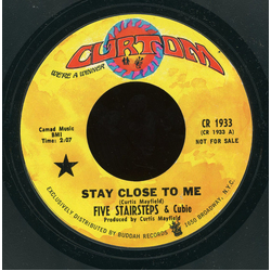 Five Stairsteps Stay Close To Me Vinyl 7" USED