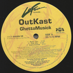 OutKast Ghetto Musick Vinyl 12" USED