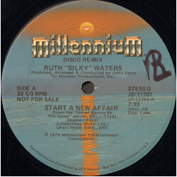 Ruth Waters Start A New Affair / Spinning Top VINYL 12" USED