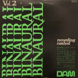 Various Binaural / Recording Contest Vol.2 Vinyl LP USED