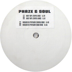 Phaze & Soul Only Girl / Walkin In Rhythm USED VINYL 12INCH WHITE LABEL