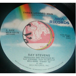Ray Stevens Three-Legged Man USED VINYL 7INCH 45 RPM