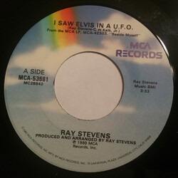 Ray Stevens I Saw Elvis In A U.F.O. USED VINYL 7INCH 45 RPM SINGLE