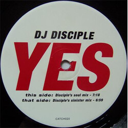 DJ Disciple Yes VINYL 12" USED