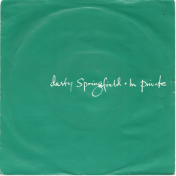 Dusty Springfield In Private Vinyl 7" USED