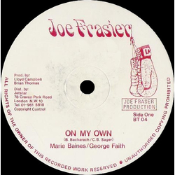 Marie Baines / George Faith / Rhythm Ruler On My Own Vinyl 12" USED